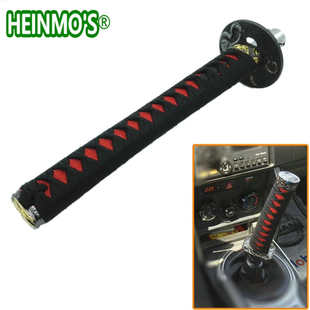 Racing Metal Weighted Sport 265mm Katana Shift Knob Shifter For Automobile Spare Part Speed Chrome Samurai Sword Handle
Racing Metal Weighted Sport 265mm Katana Shift Knob Shifter For Automobile Spare Part Speed Chrome Samurai Sword Handle