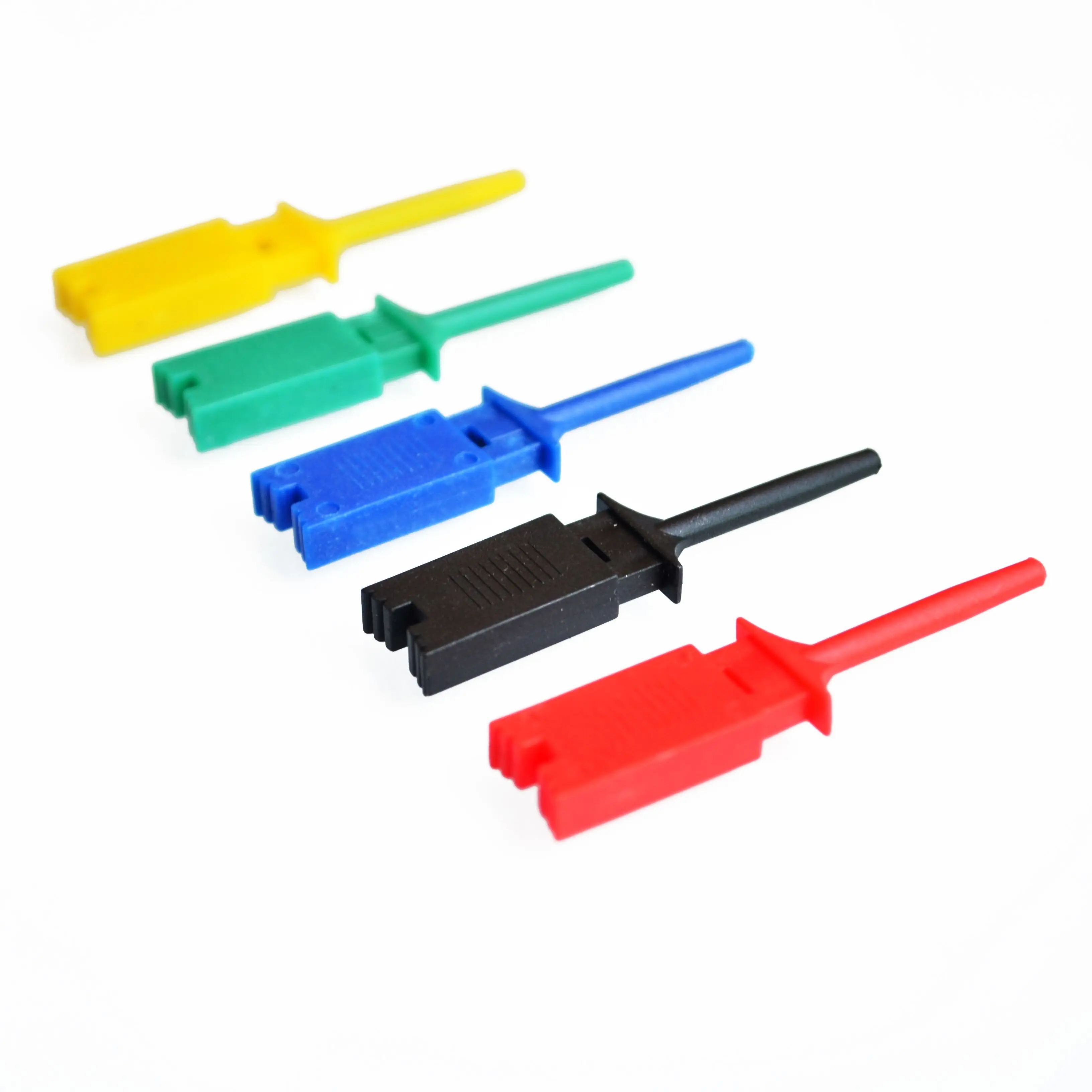 100pcs Test Hooks Clips for Logic Analyzers Logic Test Clip 5 Colors: Red Black Yellow Green Blue
100pcs Test Hooks Clips for Logic Analyzers Logic Test Clip 5 Colors: Red Black Yellow Green Blue