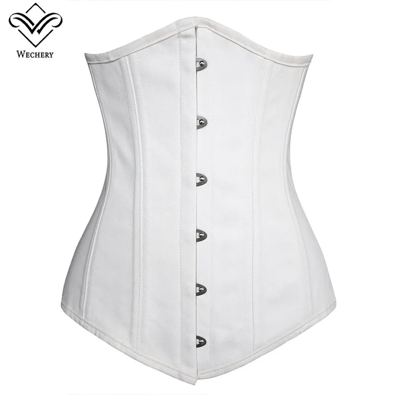 Wechery Steampunk Corset Sexy Underbust Push Up Corsets Plus Size Lace Up Waist Trainer Vintage Posture Show Gorset Bustiers
Wechery Steampunk Corset Sexy Underbust Push Up Corsets Plus Size Lace Up Waist Trainer Vintage Posture Show Gorset Bustiers