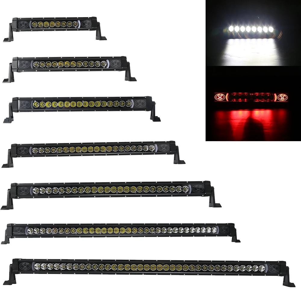 Single Row LED Light Bar Offroad Driving Light 40w 60w 80w 100w 120w 160w 180w LED Work Light for 4x4 SUV UTE Truck ATV UTV Boat
Single Row LED Light Bar Offroad Driving Light 40w 60w 80w 100w 120w 160w 180w LED Work Light for 4x4 SUV UTE Truck ATV UTV Boat