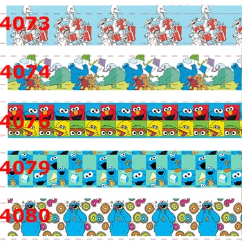 10yards - Different sizes- Sesame street pattern printed Grosgrain ribbon -Cute pattern ribbon
10yards - Different sizes- Sesame street pattern printed Grosgrain ribbon -Cute pattern ribbon