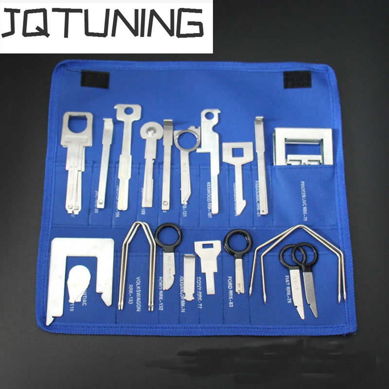JQTUNING-38Pcs/Set Vehicle Car Stereo Radio Release Removal Tools Key Kit Panasonic Kenwood Tool
JQTUNING-38Pcs/Set Vehicle Car Stereo Radio Release Removal Tools Key Kit Panasonic Kenwood Tool