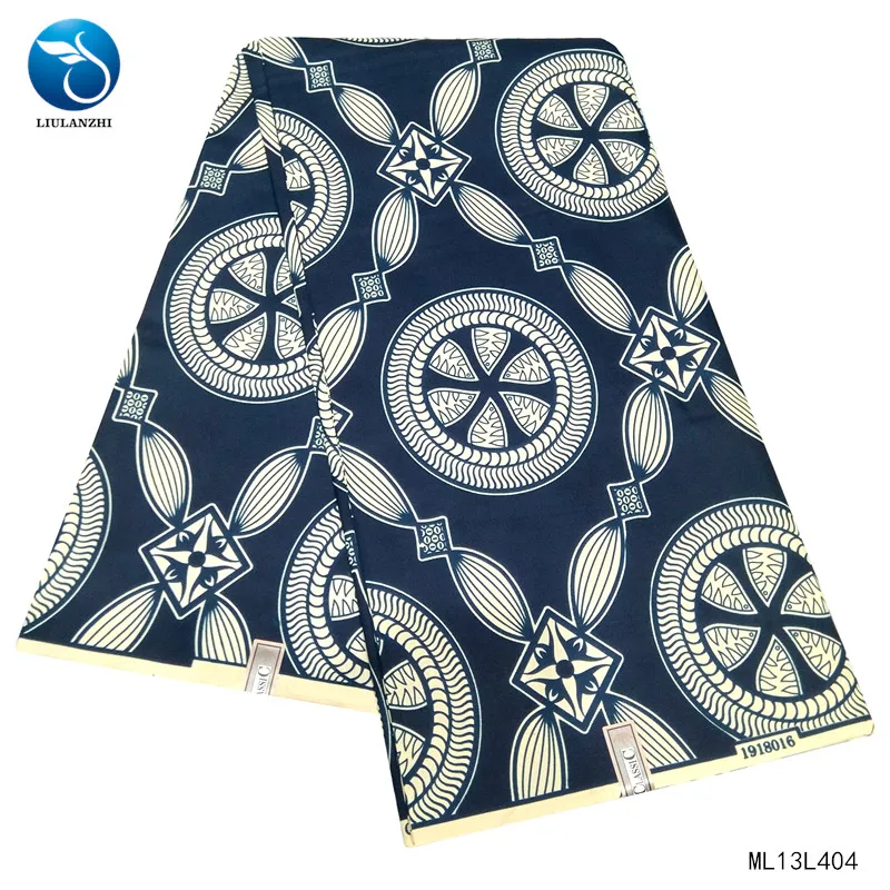 LIULANZHI wax tissu africain polyester prints 6 yards cloth sewing african wax fabric cheaper ML13L404
LIULANZHI wax tissu africain polyester prints 6 yards cloth sewing african wax fabric cheaper ML13L404