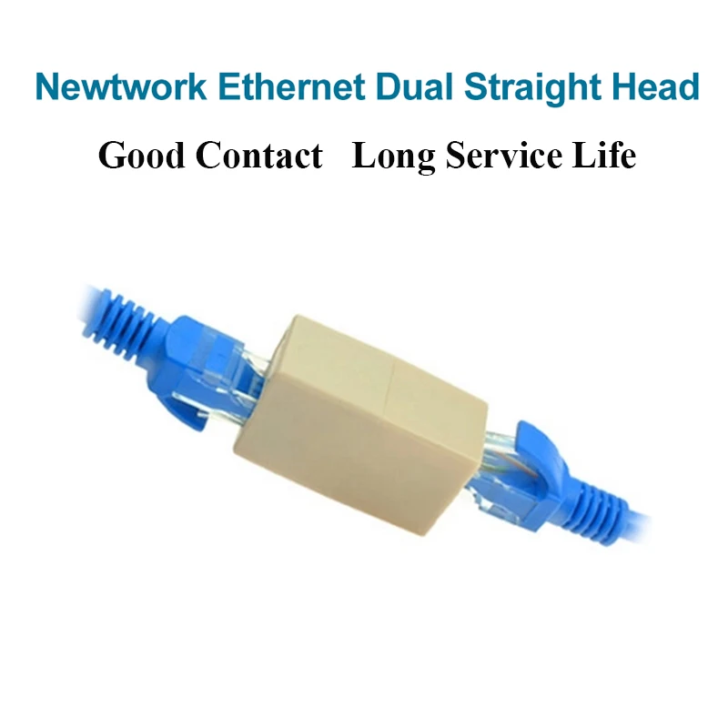 Network-Ethernet-Dual-Straight-Head-Lan-Cable-Joiner-Coupler-RJ45-CAT-5-5E-6-6a
