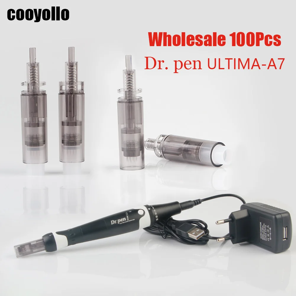 Wholesale 100pcs Electric Auto Nano Microneedle For Dr pen ULTIMA-A7 Tattoo Cartridge Rotary Needles Head Skin Makeup Supplies
Wholesale 100pcs Electric Auto Nano Microneedle For Dr pen ULTIMA-A7 Tattoo Cartridge Rotary Needles Head Skin Makeup Supplies