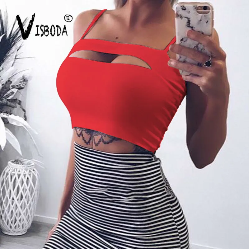 Women Pink Strap Tops 2019 Female Summer Cropped Tops Sexy Camis Club Camisoles White Ladies Short Tight Hollow Out Shirt
Women Pink Strap Tops 2019 Female Summer Cropped Tops Sexy Camis Club Camisoles White Ladies Short Tight Hollow Out Shirt