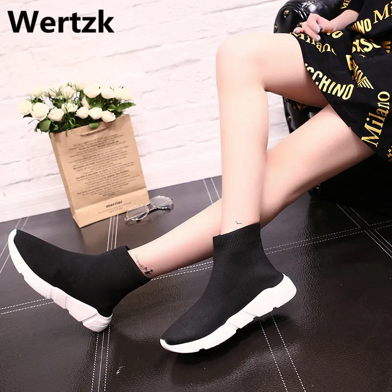 Spring 2019 new leather round toe shoes with chunky student flat boots fashion elastic boots mesh flat heel shoes for women E190
Spring 2019 new leather round toe shoes with chunky student flat boots fashion elastic boots mesh flat heel shoes for women E190