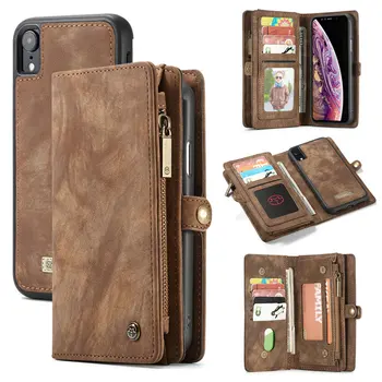Luxury Retro Leather case For iPhone Xs/ Xs Max Flip magnetic 2 in 1 MultiFunctional Wallet Back Cover For iPhone XR XS case
Luxury Retro Leather case For iPhone Xs/ Xs Max Flip magnetic 2 in 1 MultiFunctional Wallet Back Cover For iPhone XR XS case