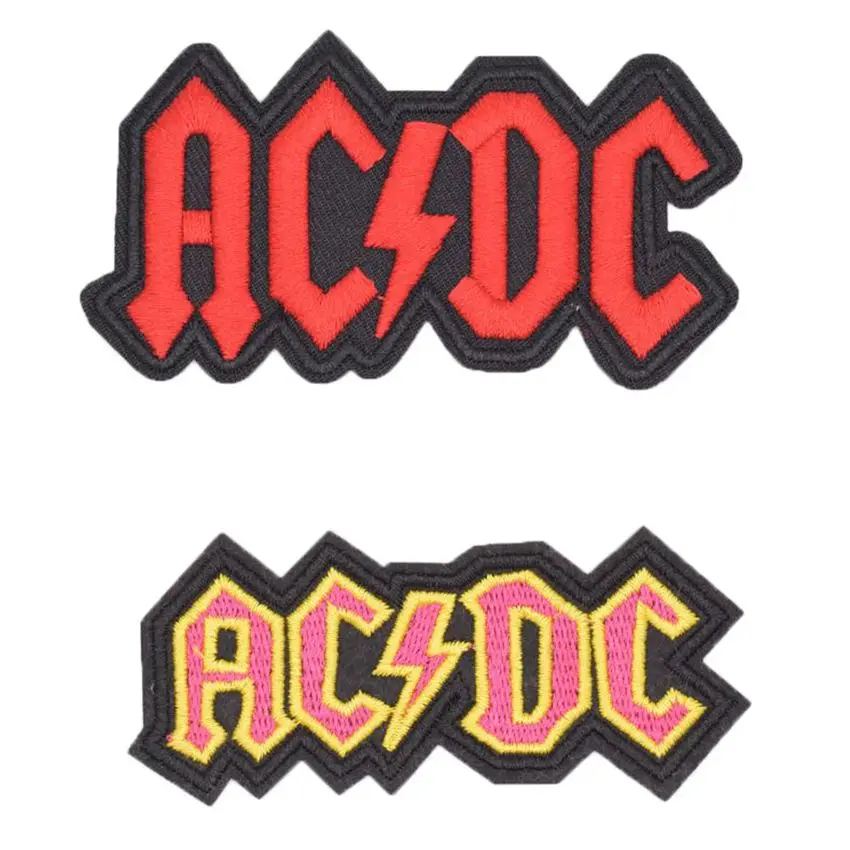 2018 Sale Real Patches For Clothing 2pcs Acdc Music Band Logo Patch Rock Heavy Metal Punk Sew Iron On Badge Sign Costume Gift
2018 Sale Real Patches For Clothing 2pcs Acdc Music Band Logo Patch Rock Heavy Metal Punk Sew Iron On Badge Sign Costume Gift