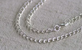 Free shipping!!!! 100 pcs/lot Silver plated 3.5mm Necklace Chain with lobster clasp 32"L
Free shipping!!!! 100 pcs/lot Silver plated 3.5mm Necklace Chain with lobster clasp 32"L