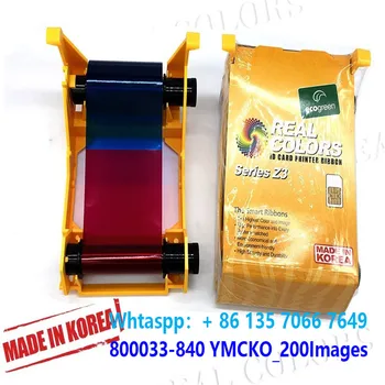 20Pieces Compatible Zebra Ribbon ZXP3 800033-840 YMCKO 200 Prints Made in South Korea For Zebra ZXP3 Printer
20Pieces Compatible Zebra Ribbon ZXP3 800033-840 YMCKO 200 Prints Made in South Korea For Zebra ZXP3 Printer