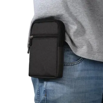 

Outdoor Holster Waist Belt Pouch Wallet Phone Case Cover Bag For Nokia 3 / Bluboo D1 / Oukitel K4000 Plus / U11 Plus