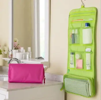 Portable Hanging Organizer Bag Foldable Cosmetic Makeup Case Storage Traveling Toiletry Bags Wash Bathroom Accessories
Portable Hanging Organizer Bag Foldable Cosmetic Makeup Case Storage Traveling Toiletry Bags Wash Bathroom Accessories