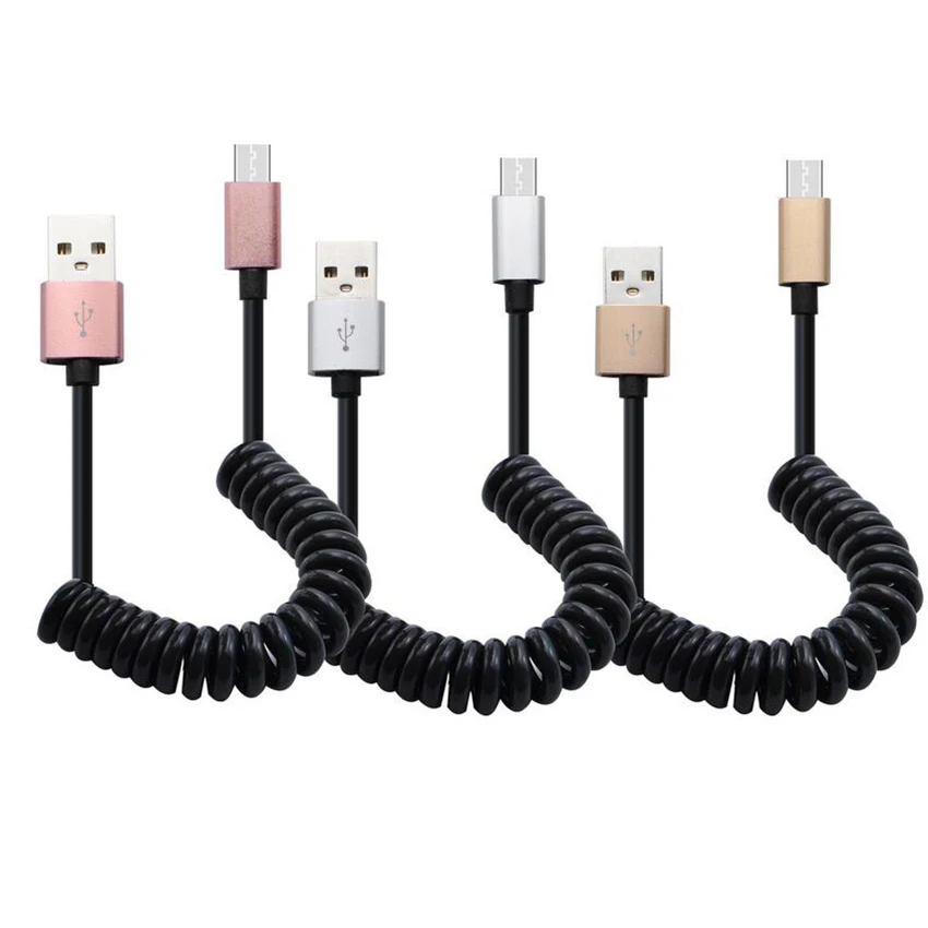100CM Spring Data Cable Micro USB Cable Flexible Fast Charging USB C Cable For Xiaomi Redmi Note 5 Pro Android Cables
100CM Spring Data Cable Micro USB Cable Flexible Fast Charging USB C Cable For Xiaomi Redmi Note 5 Pro Android Cables
