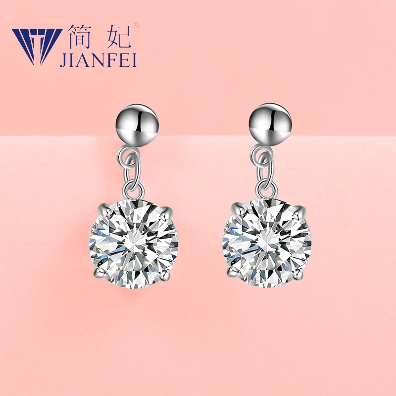 Four claw zircon 925 sterling silver needle Simplicity Fashion Graceful Earrings For Woman Girls Fashion Jewelry Gift 3
Four claw zircon 925 sterling silver needle Simplicity Fashion Graceful Earrings For Woman Girls Fashion Jewelry Gift 3