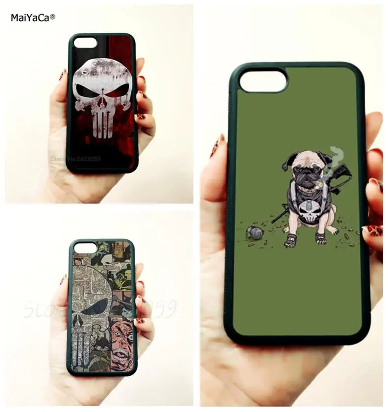 Punisher skull soft silicone edge mobile phone cases for apple iPhone x 5s SE 6 6s plus 7 7plus 8 8plus XR XS MAX case
Punisher skull soft silicone edge mobile phone cases for apple iPhone x 5s SE 6 6s plus 7 7plus 8 8plus XR XS MAX case