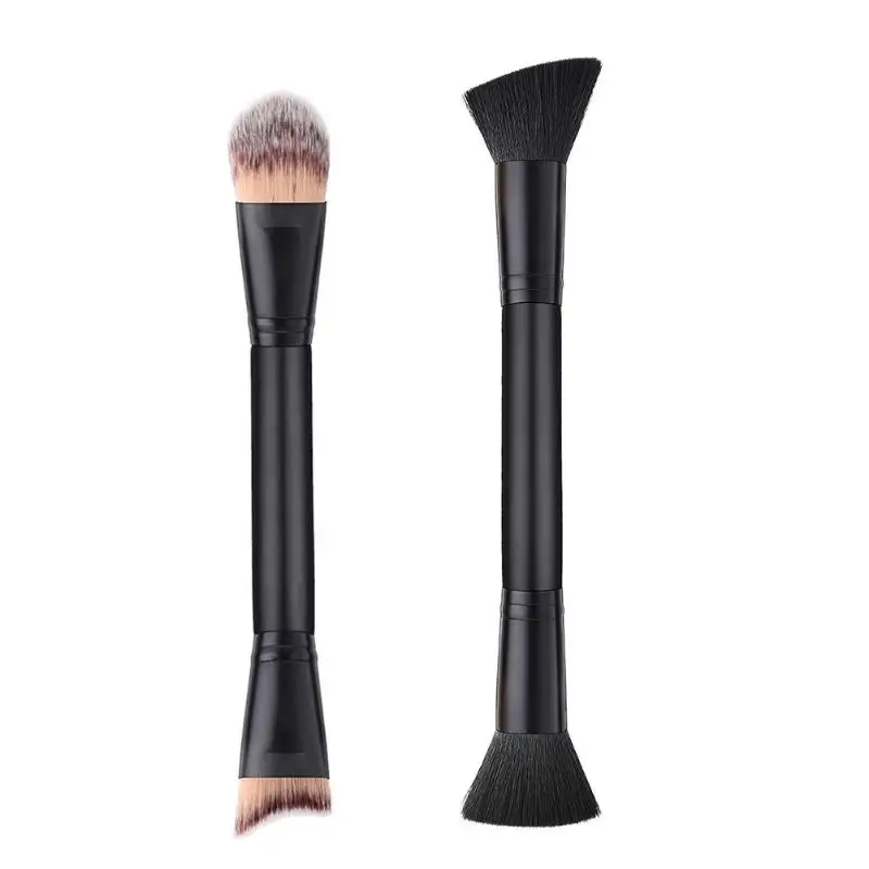 1PC Double Head Professional makeup brush Powder Blush brush Professional Cosmetic Beauty Cosmetic Tools Brushes Black
1PC Double Head Professional makeup brush Powder Blush brush Professional Cosmetic Beauty Cosmetic Tools Brushes Black