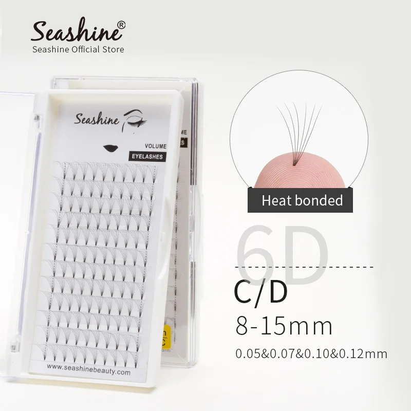 Seashine Lashes Heat Bonded Premade Fans Volume Lash 6D Semi Permanent Eyelash Extension Mink Eyelashes W Cluster Free Shipping
Seashine Lashes Heat Bonded Premade Fans Volume Lash 6D Semi Permanent Eyelash Extension Mink Eyelashes W Cluster Free Shipping