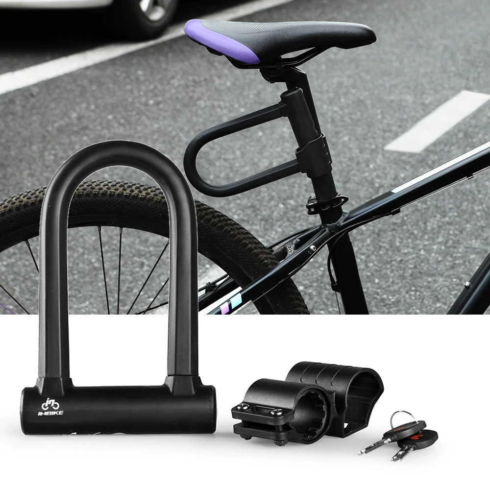 Anti Theft Bike Lock Heavy Duty Anti-shear Steel Bicycle Lock Combination with U Lock Shackle Flex Cable Lock
Anti Theft Bike Lock Heavy Duty Anti-shear Steel Bicycle Lock Combination with U Lock Shackle Flex Cable Lock