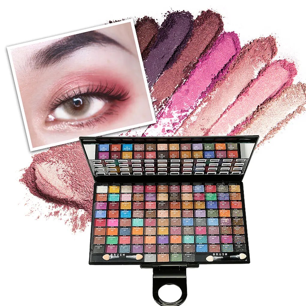 100 Colors Eyeshadow Blush Palette Long Lasting Glitter Earth Tints High Pigment Eye Makeup Shadow
100 Colors Eyeshadow Blush Palette Long Lasting Glitter Earth Tints High Pigment Eye Makeup Shadow
