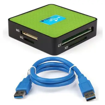 Green All-In-1 Compact Flash Multi Card Reader USB 3.0 CF Adapter Micro SD MS SD **
Green All-In-1 Compact Flash Multi Card Reader USB 3.0 CF Adapter Micro SD MS SD **