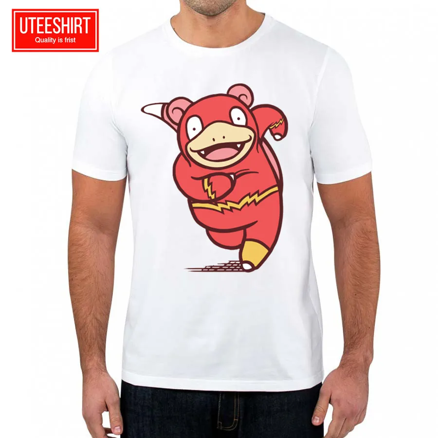 Men's Pokemon Slowpoke Stay Chill Flash Crossover Awesome Artwork Young Adult Unisex Short Sleeve O-Neck Harajuku Women T Shirt
Men's Pokemon Slowpoke Stay Chill Flash Crossover Awesome Artwork Young Adult Unisex Short Sleeve O-Neck Harajuku Women T Shirt
