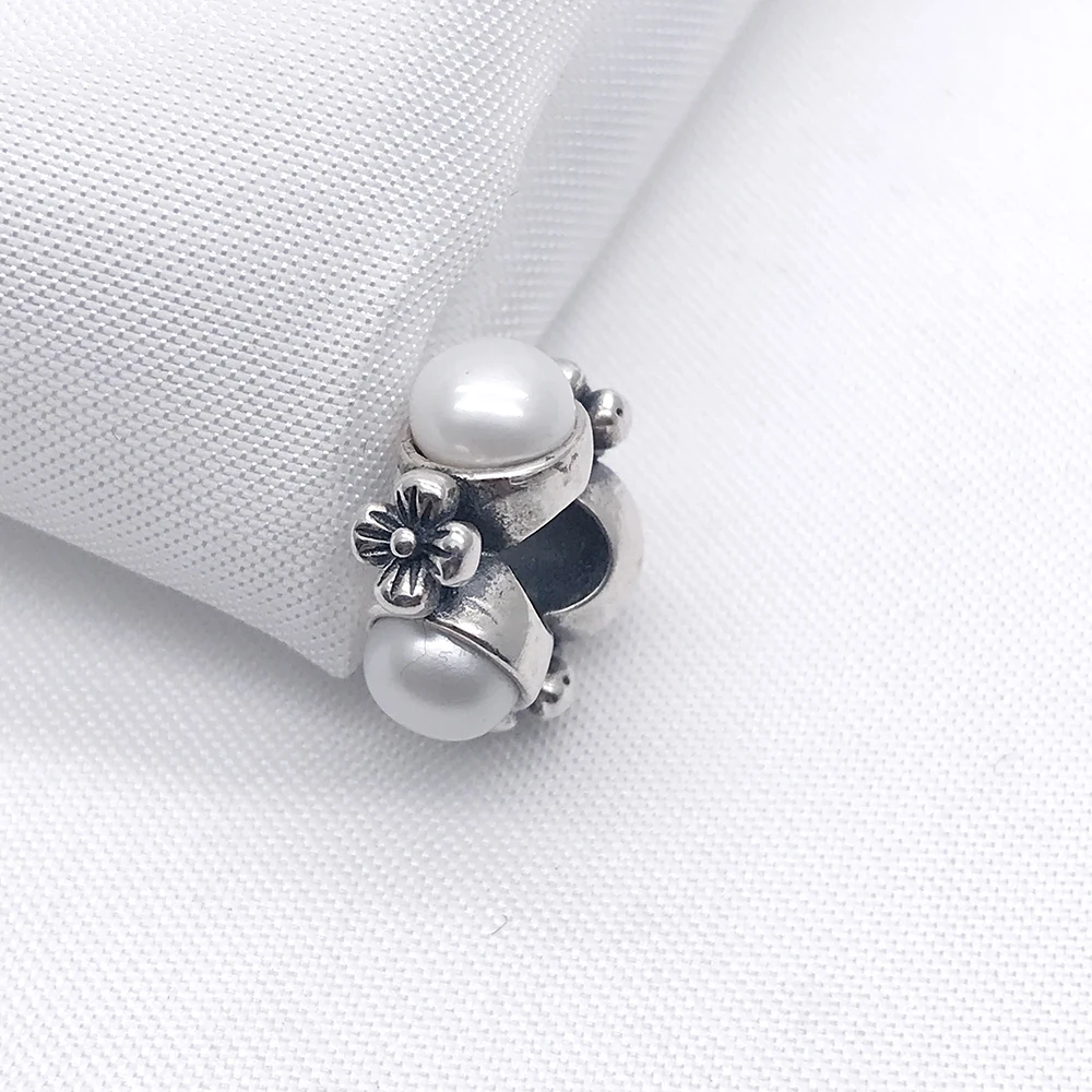 925 Sterling Silver Triple Pearl, White Charm Natural White Pearl Bead Fit European 3.0mm Bracelet Jewelry
925 Sterling Silver Triple Pearl, White Charm Natural White Pearl Bead Fit European 3.0mm Bracelet Jewelry