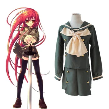 Shakugan no Shana(Shana of the Blazing Eyes) Anime Shana cosplay Uniforms suit uniform cos Halloween party woman's Set top+pants
Shakugan no Shana(Shana of the Blazing Eyes) Anime Shana cosplay Uniforms suit uniform cos Halloween party woman's Set top+pants