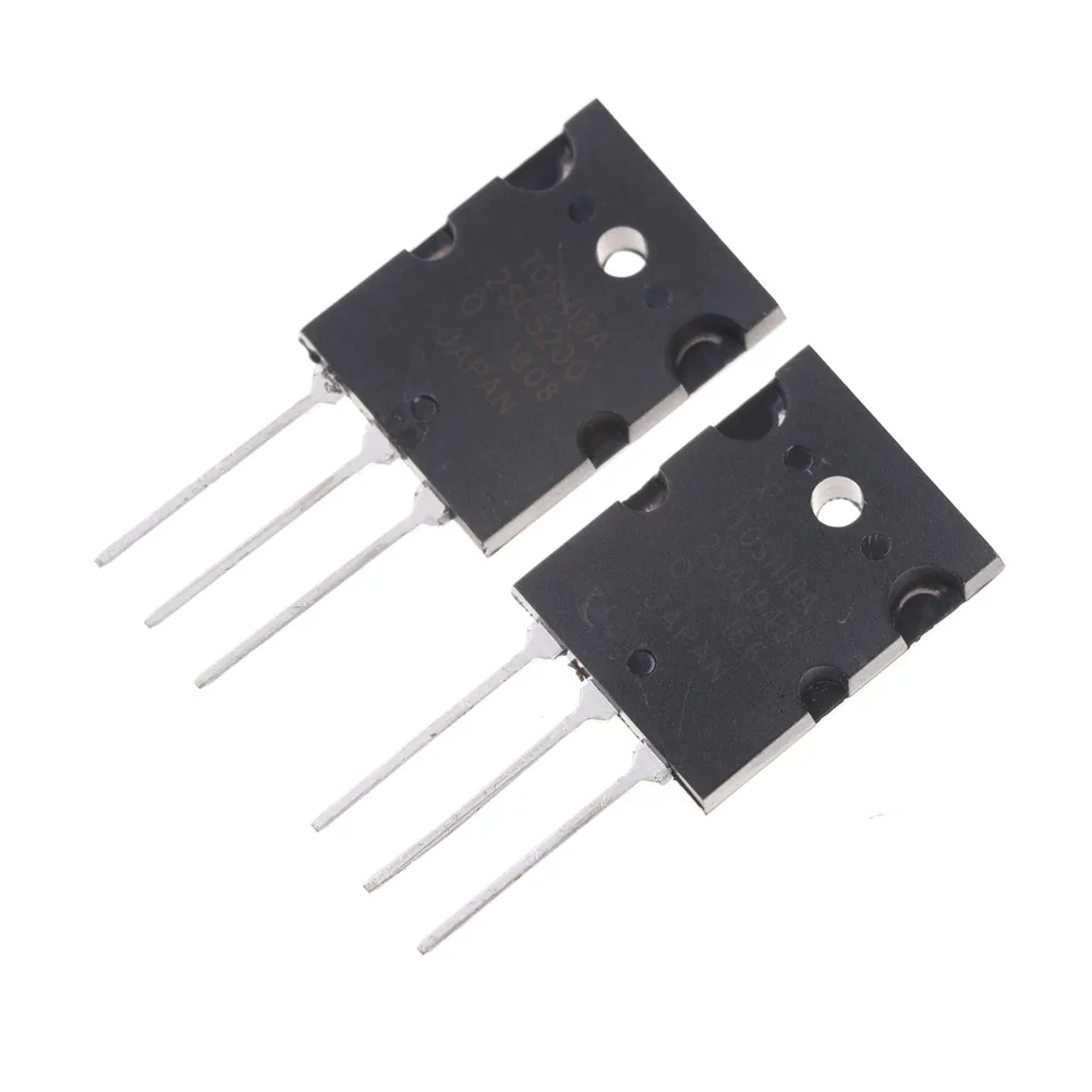 1pair 2SA1943 2SC5200 TO-3PL Silicon NPN + PNP Audio Amplifier Transistor High Quality
1pair 2SA1943 2SC5200 TO-3PL Silicon NPN + PNP Audio Amplifier Transistor High Quality