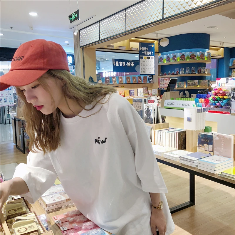 4 colors spring korean style letter new thick o neck short sleeve t-shirts womens tee shirt femme (y3181)
4 colors spring korean style letter new thick o neck short sleeve t-shirts womens tee shirt femme (y3181)