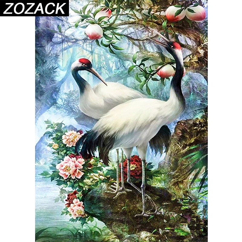 Diamond Embroidery 5D DIY Diamond Painting Love Cranes Diamond Painting Cross Stitch Kits Animals Rhinestone Home Decoration
Diamond Embroidery 5D DIY Diamond Painting Love Cranes Diamond Painting Cross Stitch Kits Animals Rhinestone Home Decoration