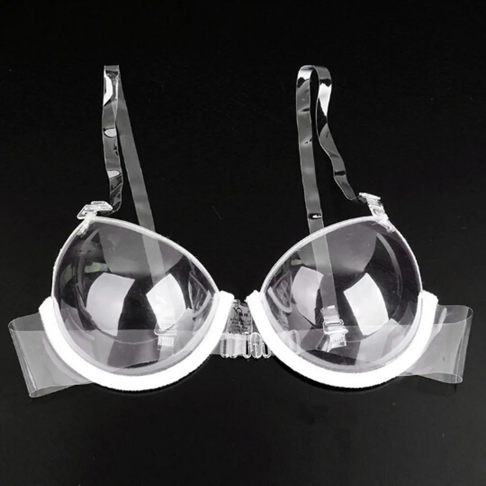 Transparent Clear Push Up Invisible Underwire Ultra-thin Bra Woman Sexy Three Quarters Adjusted Straps Back Closure Bras
Transparent Clear Push Up Invisible Underwire Ultra-thin Bra Woman Sexy Three Quarters Adjusted Straps Back Closure Bras