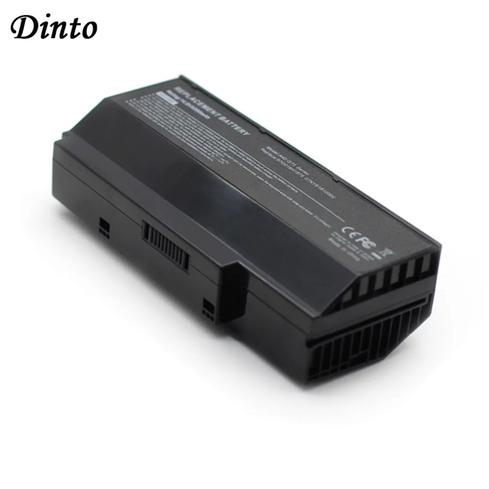Dinto 14.8V 5200mAh 8Cells Laptop Battery for ASUS G53 G53J G53S G53S A42-G73 A42-G53 G73G G73J G73S G53SX-DH71 G73JH-X1 
Dinto 14.8V 5200mAh 8Cells Laptop Battery for ASUS G53 G53J G53S G53S A42-G73 A42-G53 G73G G73J G73S G53SX-DH71 G73JH-X1