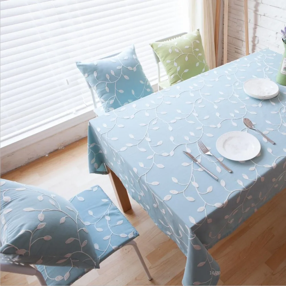New Linen Cotton Tablecloth Washable Coffee Dinner Rattan Leaf Embroider Table Cloth for Christmas Wedding Banquet
New Linen Cotton Tablecloth Washable Coffee Dinner Rattan Leaf Embroider Table Cloth for Christmas Wedding Banquet