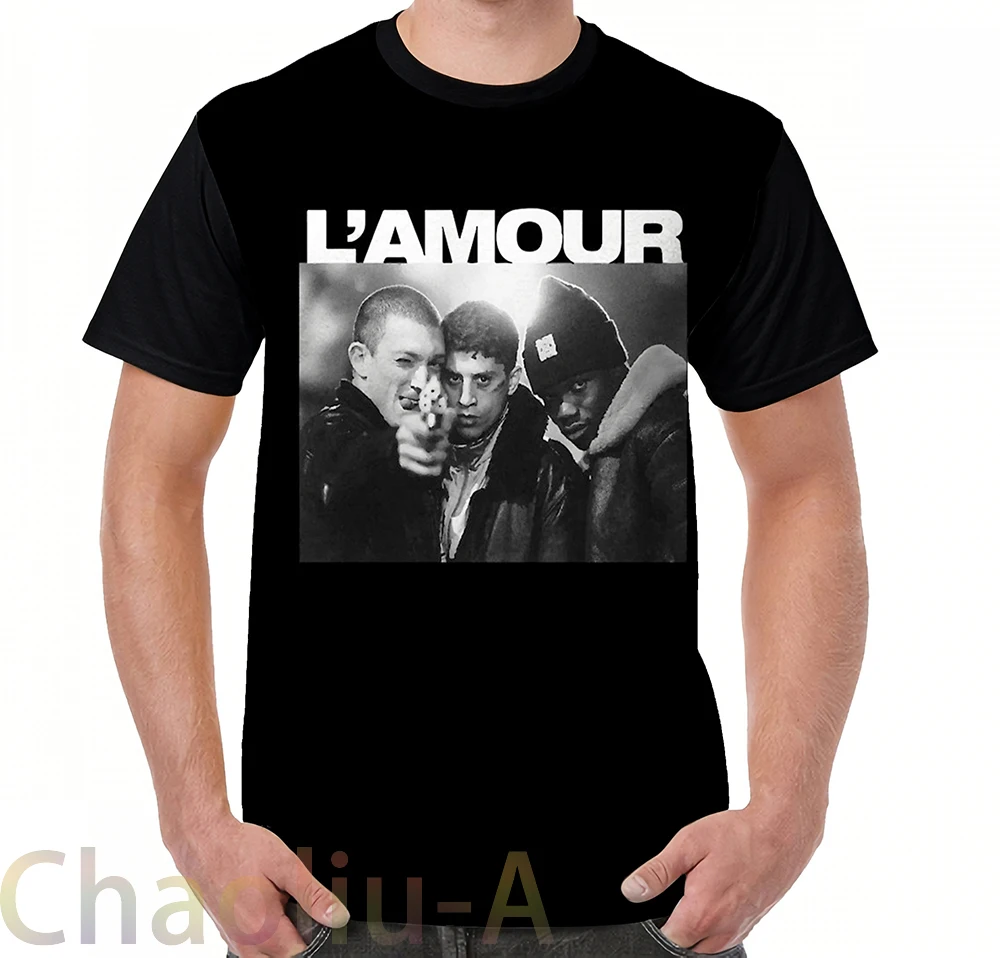 Hate - Vincent Cassel Said Taghmaoui Hubert T-Shirt men funny printed t shirt women tops tees Short Sleeve Casual tshirts
Hate - Vincent Cassel Said Taghmaoui Hubert T-Shirt men funny printed t shirt women tops tees Short Sleeve Casual tshirts
