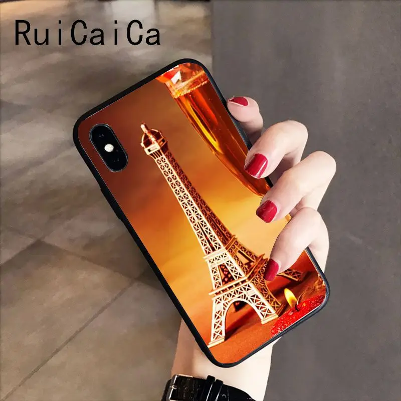 On Wine Glass in Paris red bottle Wine glass
