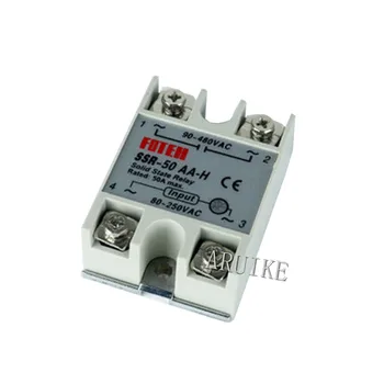 Solid state relay SSR-50AA-H 60AA 75AA 30A 40A 50A actually 80-250V AC 90-480V AC SSR H relay solid state Resistance Regulator
Solid state relay SSR-50AA-H 60AA 75AA 30A 40A 50A actually 80-250V AC 90-480V AC SSR H relay solid state Resistance Regulator