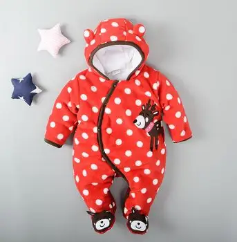 New 2018 coral cashmere warm baby clothes thick out warm overalls Winter plus cotton newborn Romper
New 2018 coral cashmere warm baby clothes thick out warm overalls Winter plus cotton newborn Romper