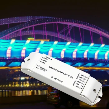BC-812 DMX512 Signal power repeater DMX Power led amplifier 1 to 2 channel output DMX power splitter DMX controller for lights
BC-812 DMX512 Signal power repeater DMX Power led amplifier 1 to 2 channel output DMX power splitter DMX controller for lights