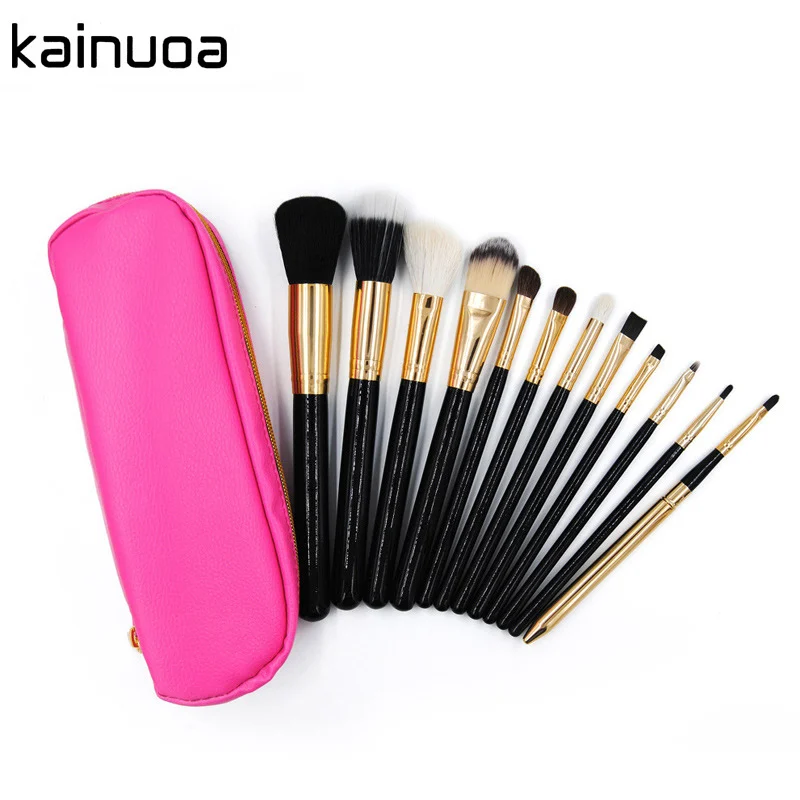 12 pcs Popular Style Makeup Brushes Foundation Powder Lip Eyebrow Brush with Cosmetic Bags Wooden Handle Make up Brush Kits
12 pcs Popular Style Makeup Brushes Foundation Powder Lip Eyebrow Brush with Cosmetic Bags Wooden Handle Make up Brush Kits