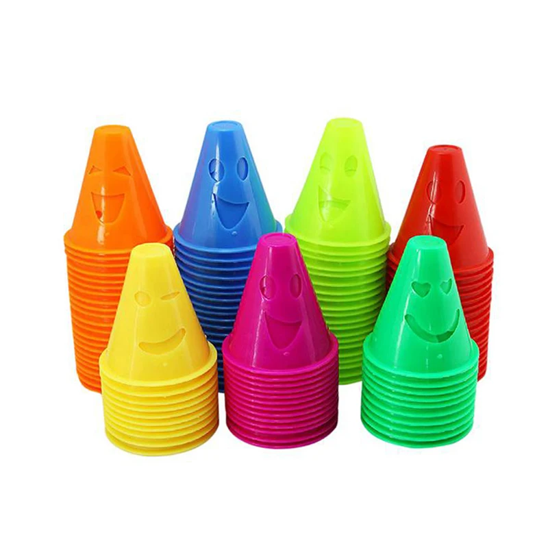 High 20pcs/Lot Funny Wink Style Skate Pile Cup Windproof Roller Skating Cone Agility Training Marker Slalom Skateboard Cones DOG
High 20pcs/Lot Funny Wink Style Skate Pile Cup Windproof Roller Skating Cone Agility Training Marker Slalom Skateboard Cones DOG