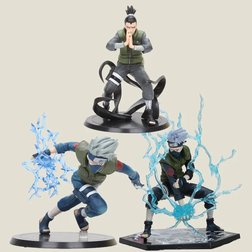 Anime Naruto Shippuuden Kakashi Shikamaru Figure PVC action figure model Toys 15cm
Anime Naruto Shippuuden Kakashi Shikamaru Figure PVC action figure model Toys 15cm