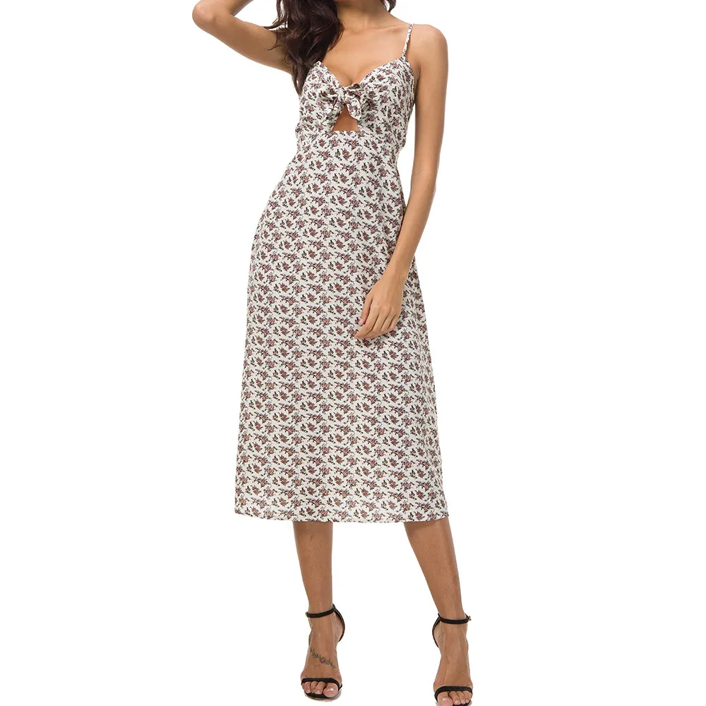 Moda mujer 2018 Bohemian style Summer dress Fashion Women Ladies Camisole Floral Print Cut High Waist Beach Dresses vestidos
Moda mujer 2018 Bohemian style Summer dress Fashion Women Ladies Camisole Floral Print Cut High Waist Beach Dresses vestidos