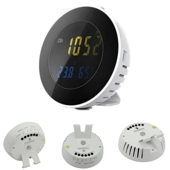 CO2 Detector Digital Themometer Hygrometer Carbon Dioxide Monitor with Alarm System Gas Leak Detector CO2 Analyzer Gas Detector
CO2 Detector Digital Themometer Hygrometer Carbon Dioxide Monitor with Alarm System Gas Leak Detector CO2 Analyzer Gas Detector