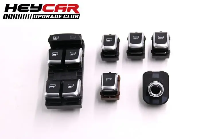 OEM Original Chrome Side mirror switch+Master window switch FOR VW Audi Q5 A4 B8 S4 B8 Q5 A5 09-2012
OEM Original Chrome Side mirror switch+Master window switch FOR VW Audi Q5 A4 B8 S4 B8 Q5 A5 09-2012