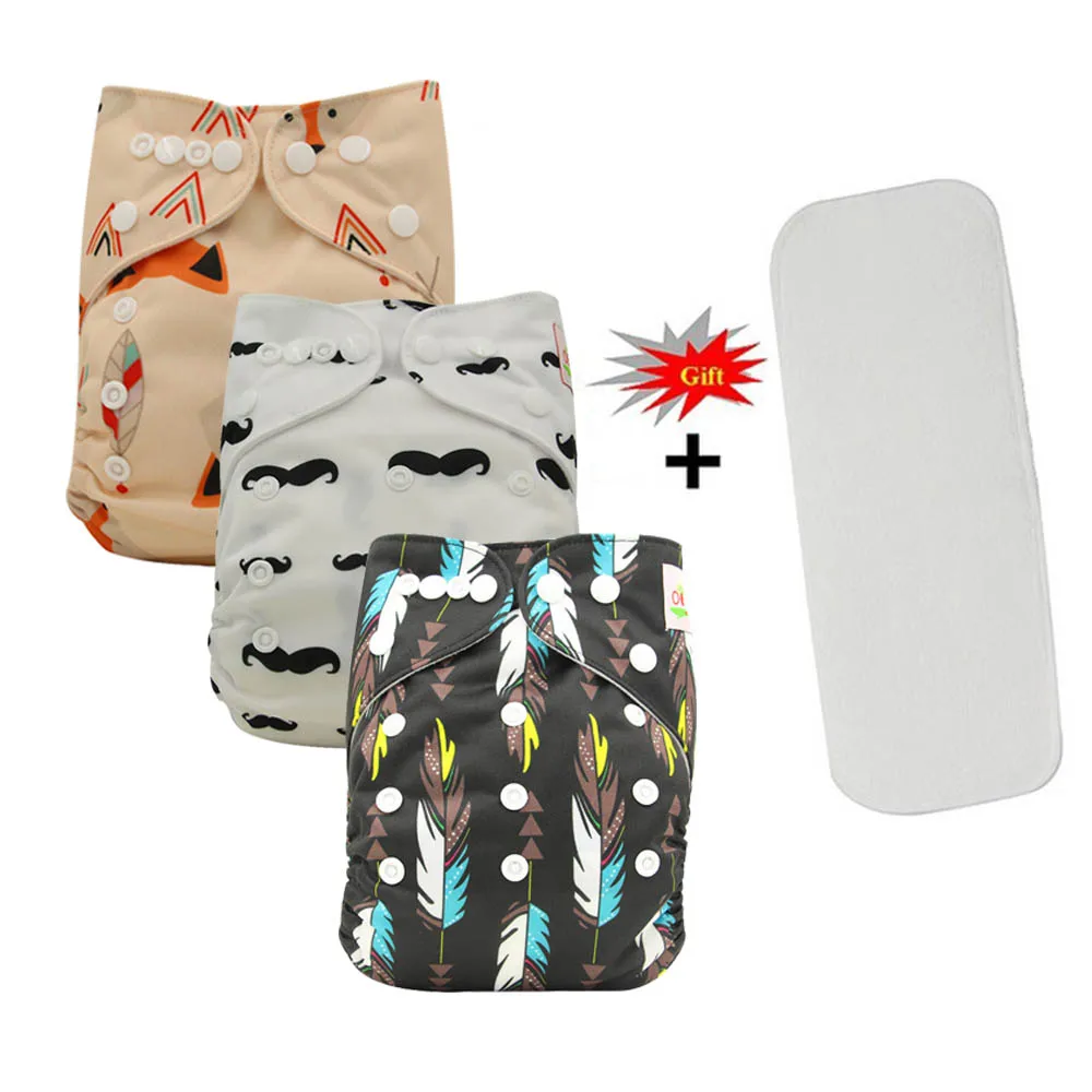 3pcs/set Baby Cloth Diapers Reusable Diaper Cover Baby Pocket Diaper+A Microfiber Insert Infant Nappies
3pcs/set Baby Cloth Diapers Reusable Diaper Cover Baby Pocket Diaper+A Microfiber Insert Infant Nappies