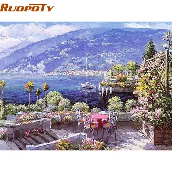 RUOPOTY Frame Seascape Gardan DIY Painting By Numbers Wall Art Picture Modern Canvas Acrylic For Home Decor Artwork 40x50cm
RUOPOTY Frame Seascape Gardan DIY Painting By Numbers Wall Art Picture Modern Canvas Acrylic For Home Decor Artwork 40x50cm