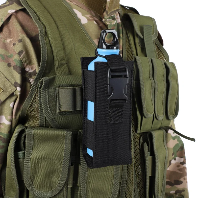 2018 600D Nylon Military Canteen Cover Holster Outdoor Travel Kettle Bag Tactical Molle Water Bottle Pouch
2018 600D Nylon Military Canteen Cover Holster Outdoor Travel Kettle Bag Tactical Molle Water Bottle Pouch
