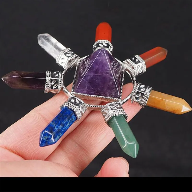 7 Chakra Stones Reiki Healing Crystal With Engraved Chakra Symbols Holistic Balancing Polished Palm Stones Gift STO05
7 Chakra Stones Reiki Healing Crystal With Engraved Chakra Symbols Holistic Balancing Polished Palm Stones Gift STO05