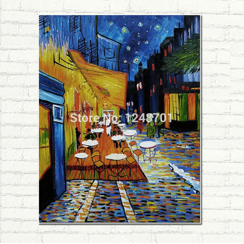 Famous oil painting Cafe Terrace at Night by Van Gogh - Museum Quality Hand Painted Impressionist Oil Painting On Canvas
Famous oil painting Cafe Terrace at Night by Van Gogh - Museum Quality Hand Painted Impressionist Oil Painting On Canvas